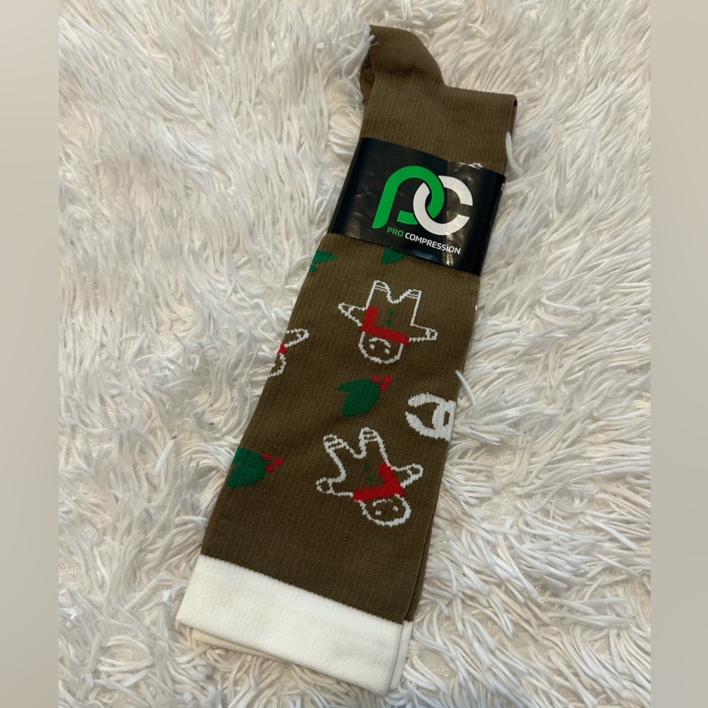PROcompression socks S/M - Gingerbread